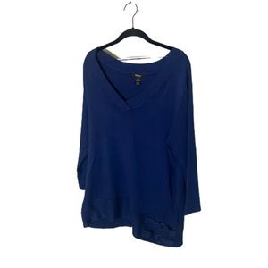 Style & co. Royal Blue Lightweight Sweater 3X